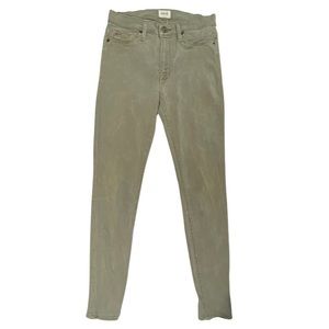Green Denim, Hudson Natalie Jeans, 5-Pocket Style, Cotton Blend Stretch